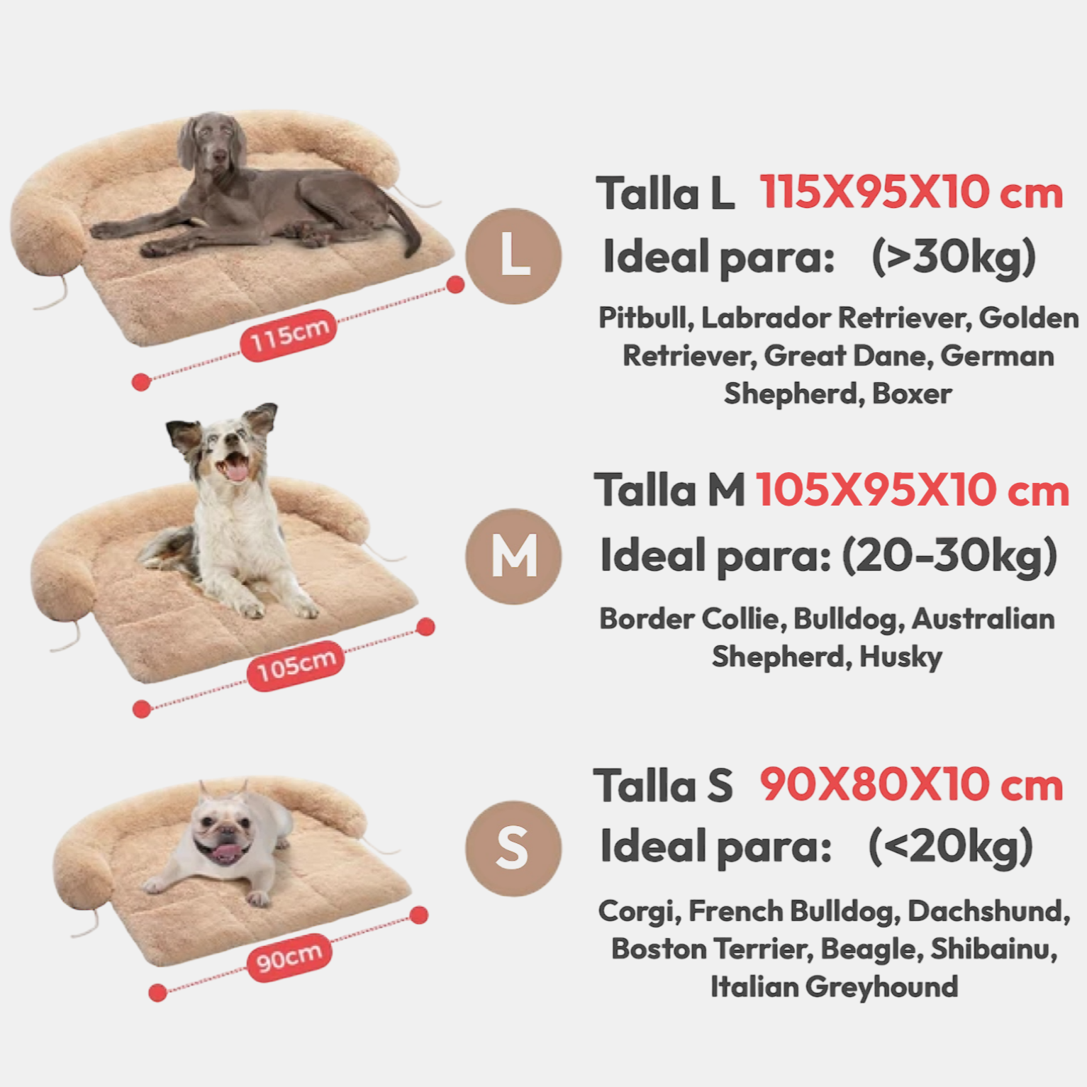 SnooCam - Cama multifunción para perros