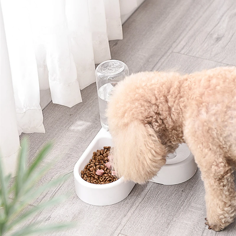 Pawsip - Comedor y bebedor doble automático