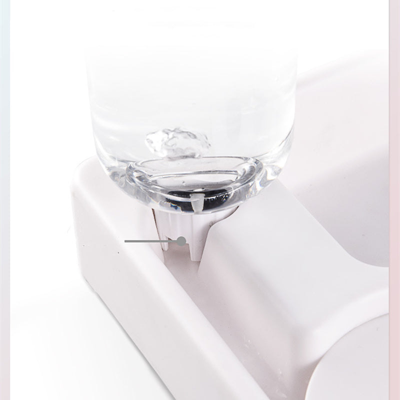 Pawsip - Comedor y bebedor doble automático